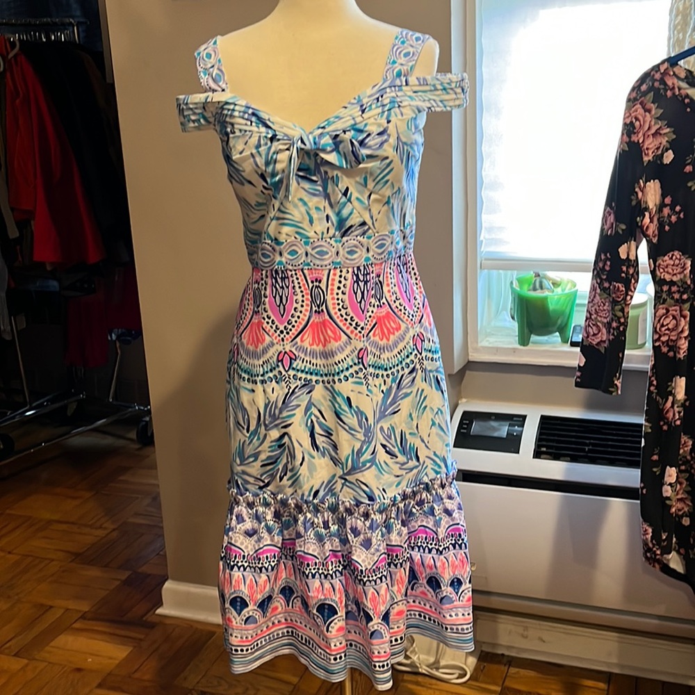 Lilly Pulitzer Iva Midi Dress NWT